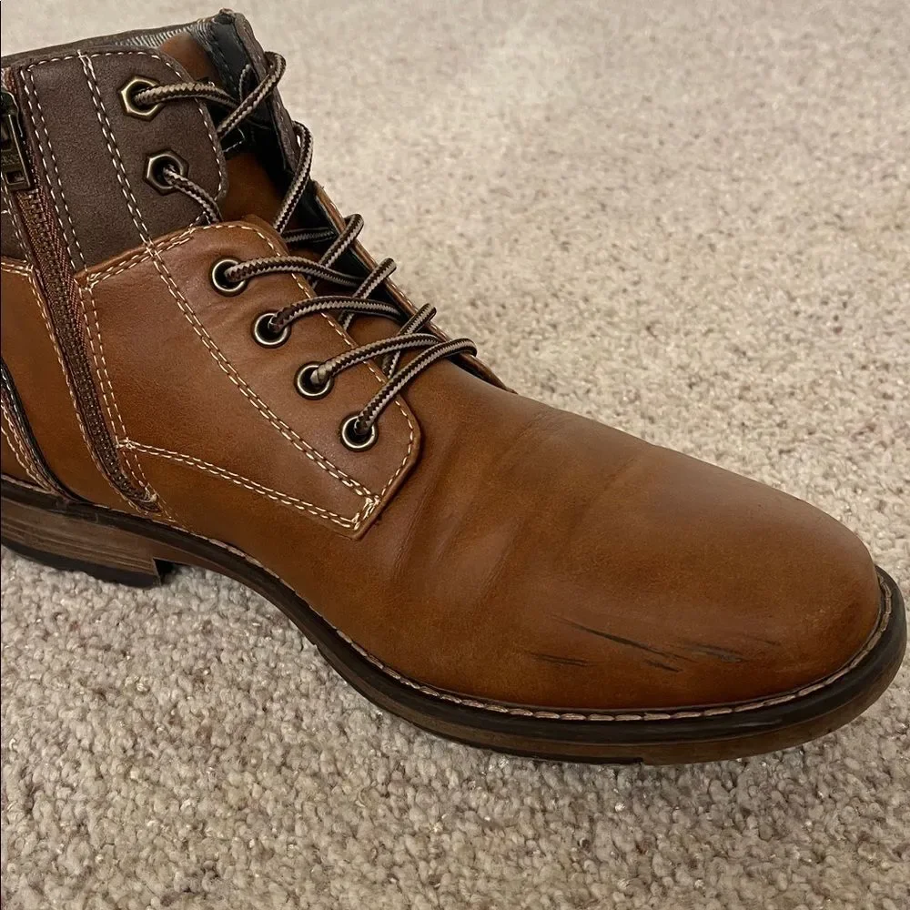 Mens Brown BKE Waldo Boots Size 10